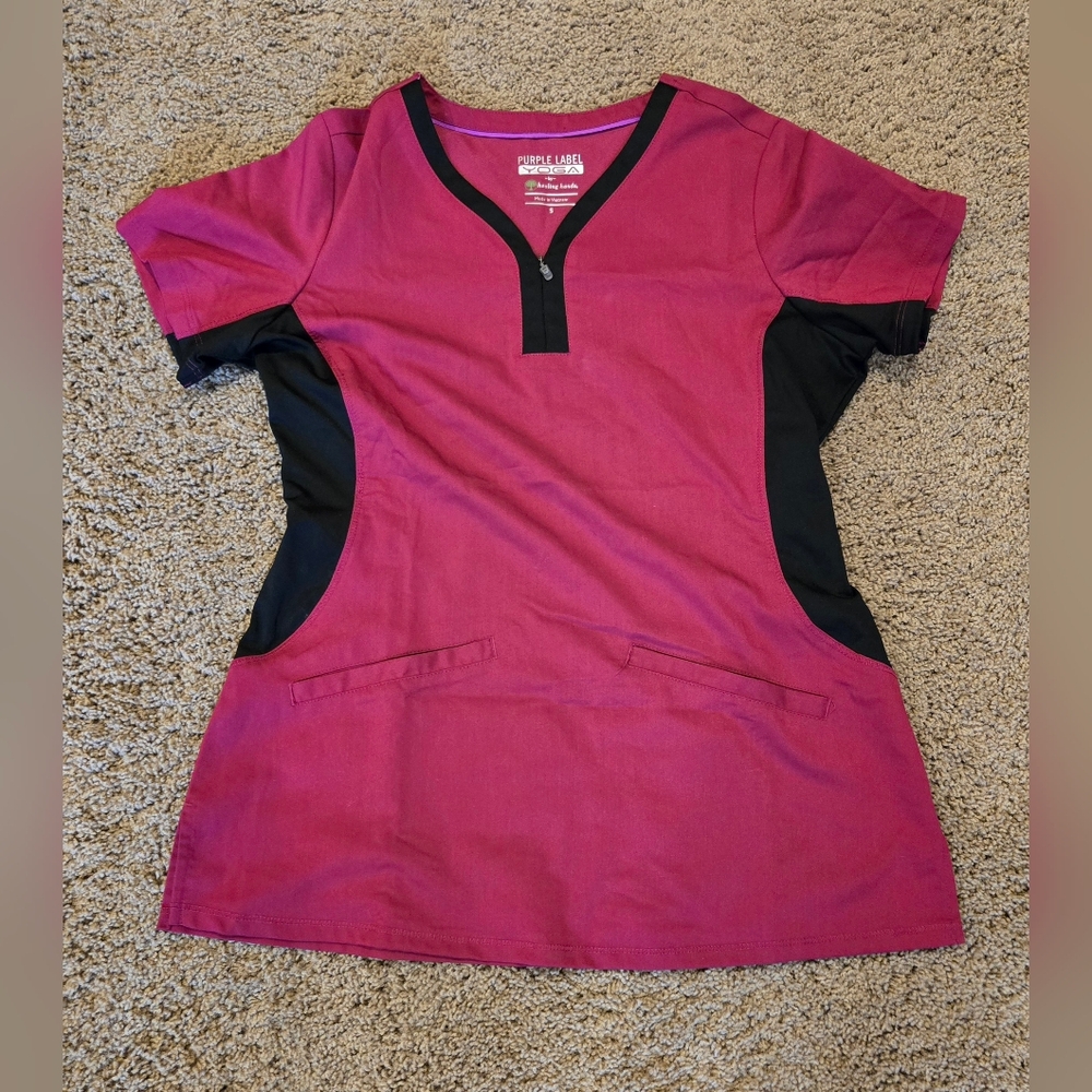 Purple Label Scrub top